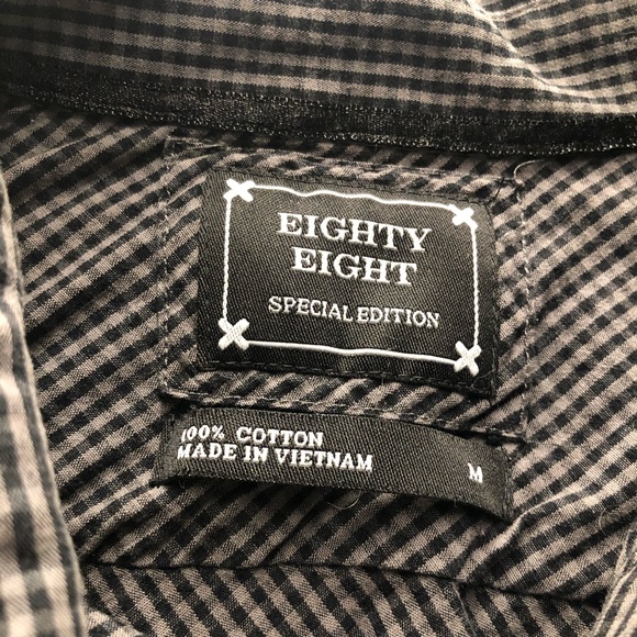 Eighty Eight - Micro-checkered button down - Picture 4 of 4